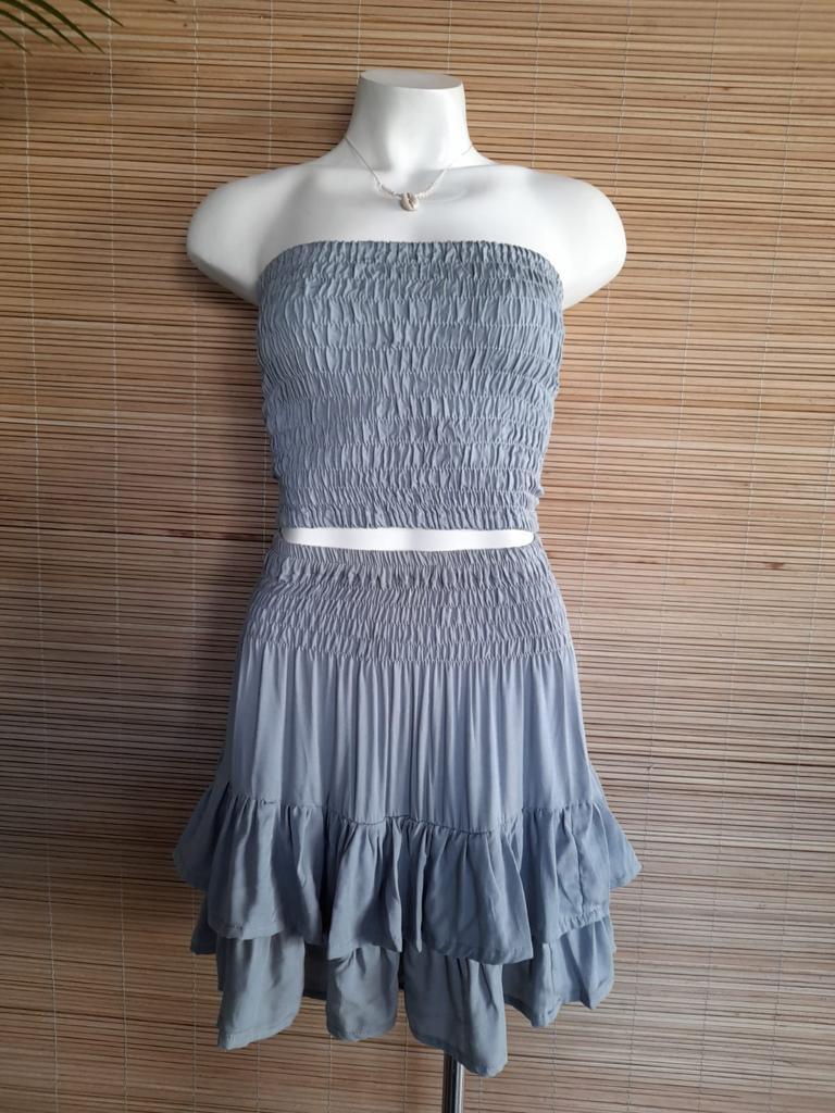 SKIRT FROU FROU in NEW Soft Grey