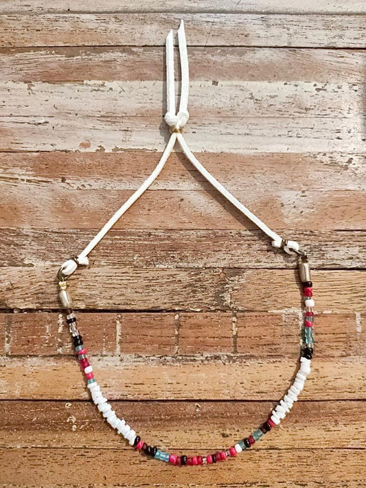 BOHO ANKLET in 6 Styles Colors and Shells - Lemongrass Bali Boutique