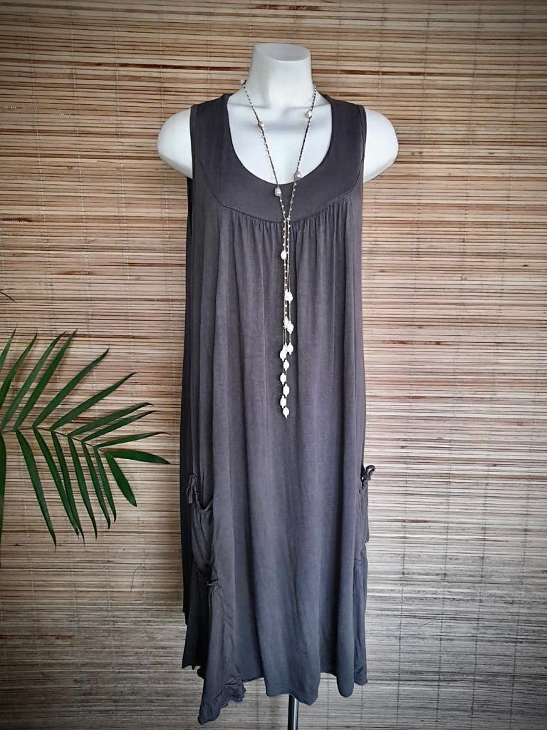 DRESS POCKET in Plain Color or Tie Dye - Lemongrass Bali Boutique