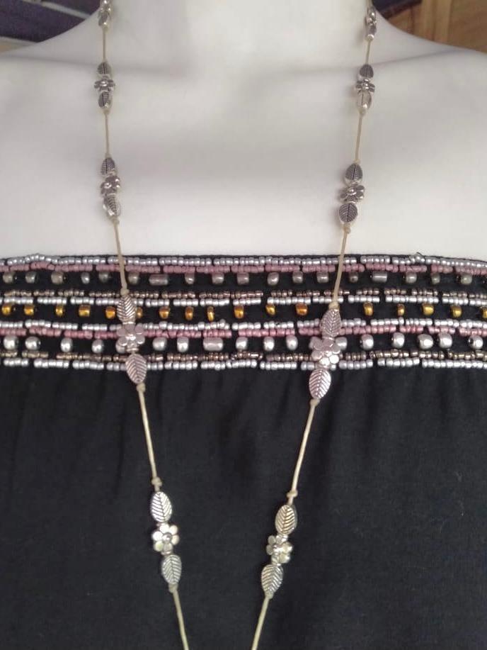 JUMPER ABC Grey, Black and Khaki - Lemongrass Bali Boutique