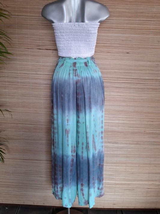 PANT ELSA New Tie Dye Mint/ Grey - Lemongrass Bali Boutique