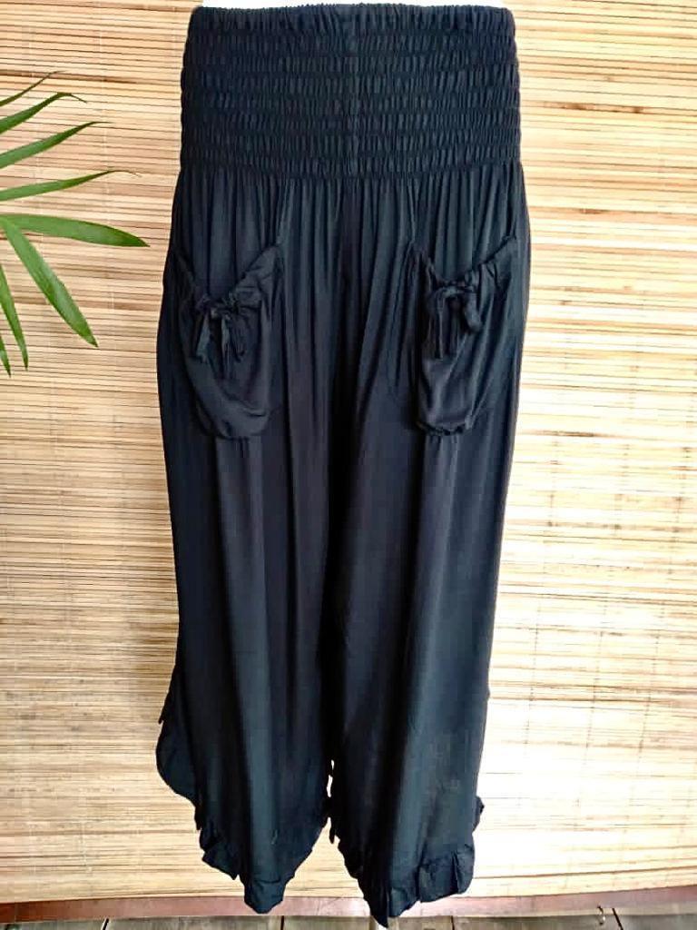 PANT KRISHNA in 4 Colors Plain and Tie Dye - Lemongrass Bali Boutique