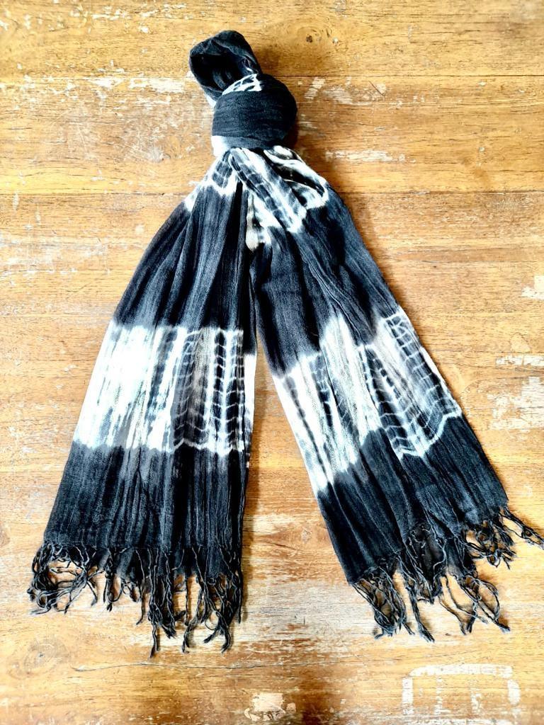 SCARF TIE DYE in 6 Colors of Tie Dye - Lemongrass Bali Boutique