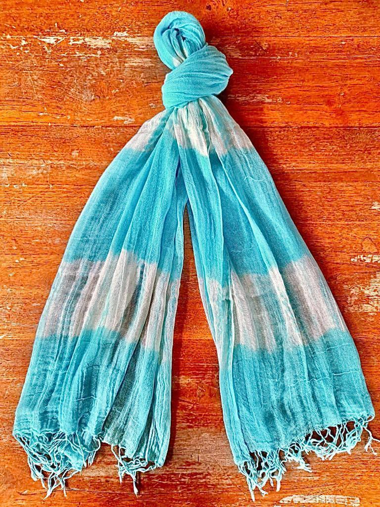 SCARF TIE DYE in 6 Colors of Tie Dye - Lemongrass Bali Boutique