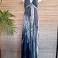 BOHEMIAN LONG DRESS in 9 colors of Tie Dye, Open Back - Lemongrass Bali Boutique