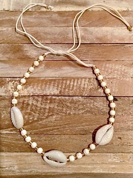 BOHO ANKLET in 6 Styles Colors and Shells - Lemongrass Bali Boutique