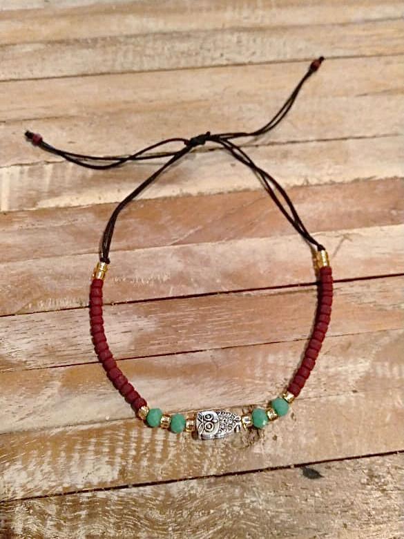 BOHO ANKLET in 6 Styles Colors and Shells - Lemongrass Bali Boutique