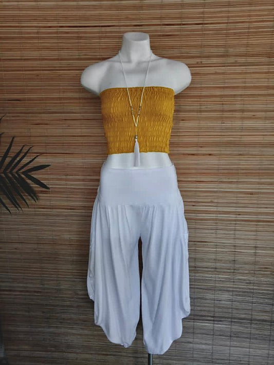 CAPRI PANT LANCIP in Black and White - Lemongrass Bali Boutique