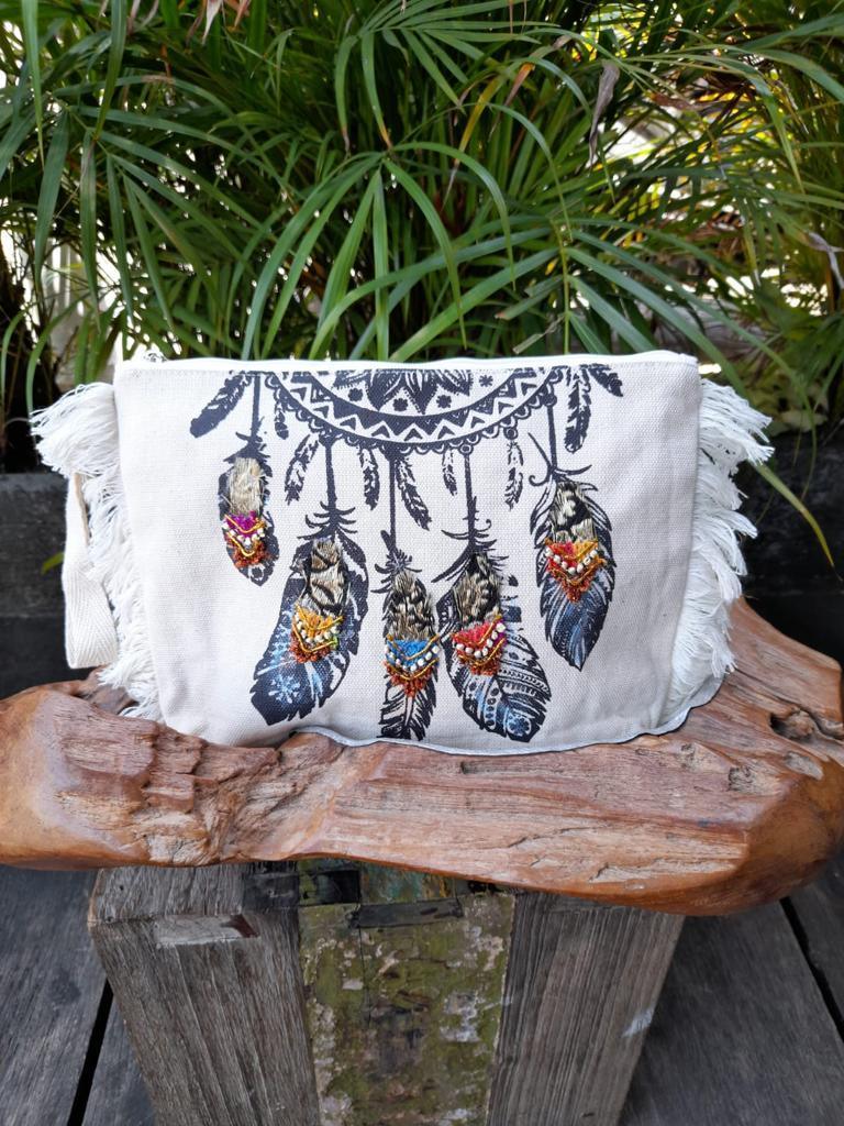 CLUTCH DREAM CATCHER 2 Designs - Lemongrass Bali Boutique