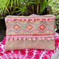 CLUTCH EMBROIDERY AZTEC in Coral and New Pink - Lemongrass Bali Boutique