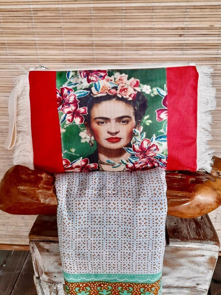 CLUTCH FRIDA New Red - Lemongrass Bali Boutique