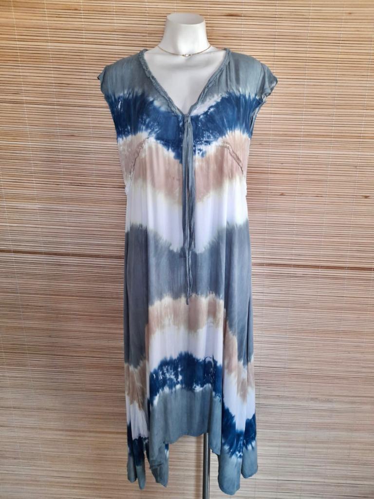 DRESS ANGELINA in 2 colors of Tie Dye - Lemongrass Bali Boutique