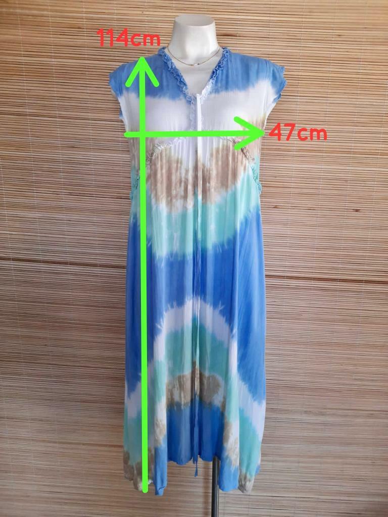 DRESS ANGELINA in 2 colors of Tie Dye - Lemongrass Bali Boutique