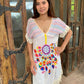 DRESS DREAM CATCHER Short Length, Cream and Khaki - Lemongrass Bali Boutique