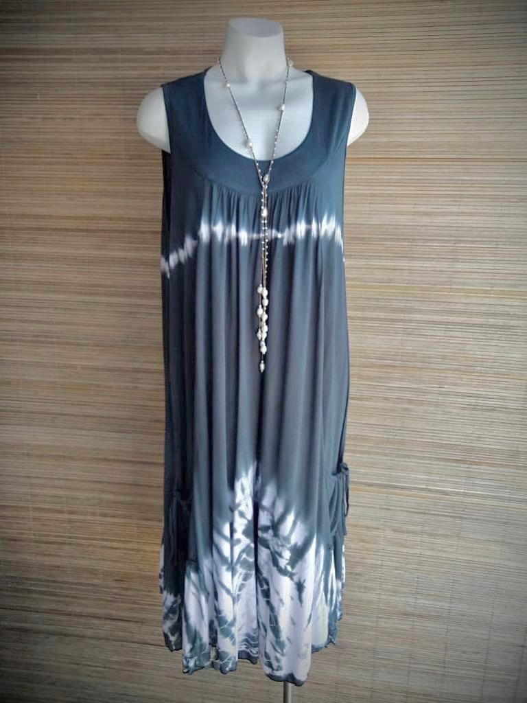 DRESS POCKET in Plain Color or Tie Dye - Lemongrass Bali Boutique