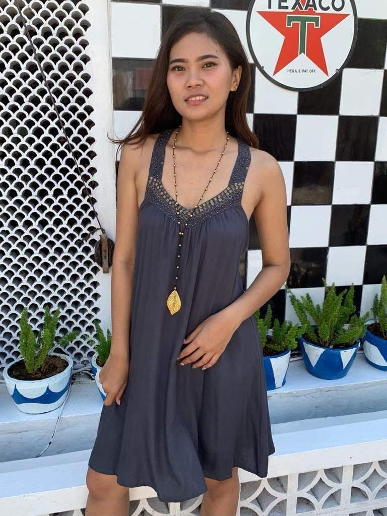 DRESS RACE Short Length, in 4 Colors - Lemongrass Bali Boutique