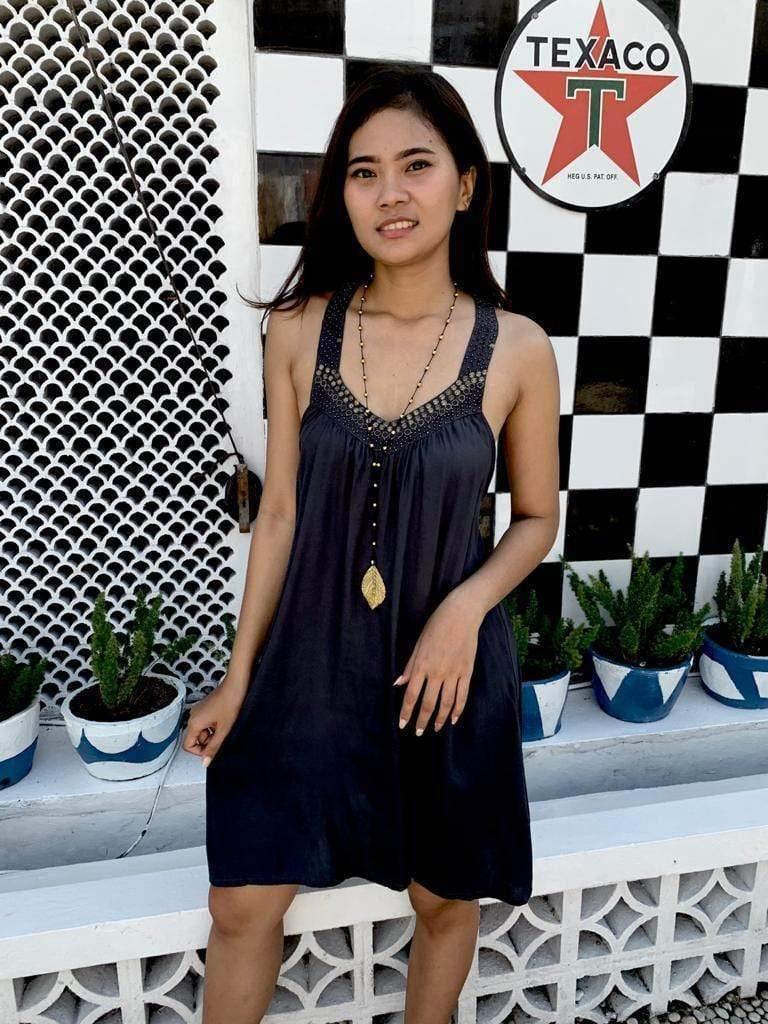 DRESS RACE Short Length, in 4 Colors - Lemongrass Bali Boutique