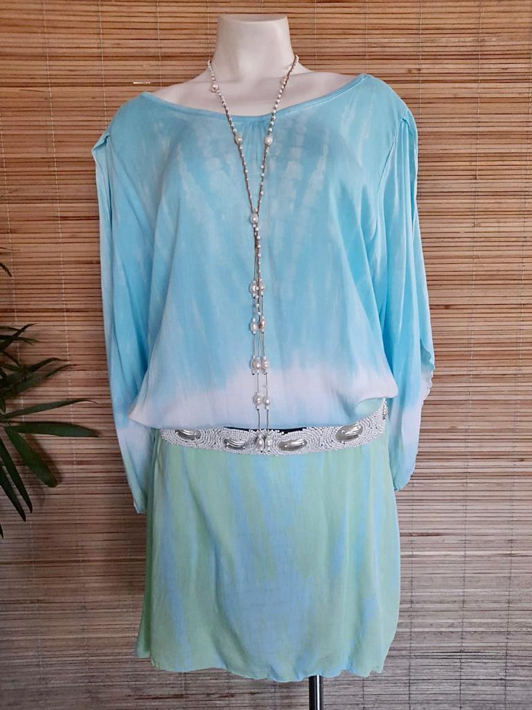 DRESS TALI PING GANG in 2 Tie Dye colors - Lemongrass Bali Boutique