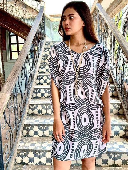 DRESS TALI PING GANG in multiple Colors, Prints and Sizes - Lemongrass Bali Boutique