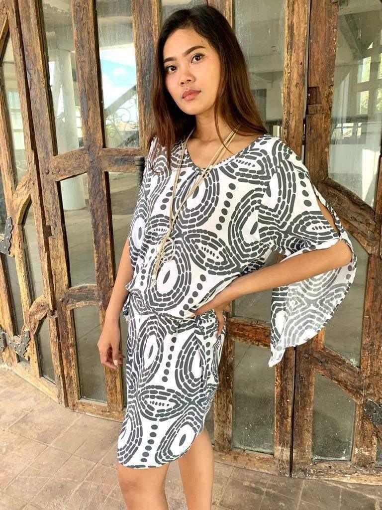 DRESS TALI PING GANG in multiple Colors, Prints and Sizes - Lemongrass Bali Boutique