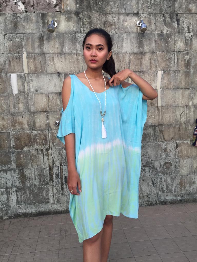DRESS TOP SARONG Tie Dye, 4 Colors. Plus Size. - Lemongrass Bali Boutique