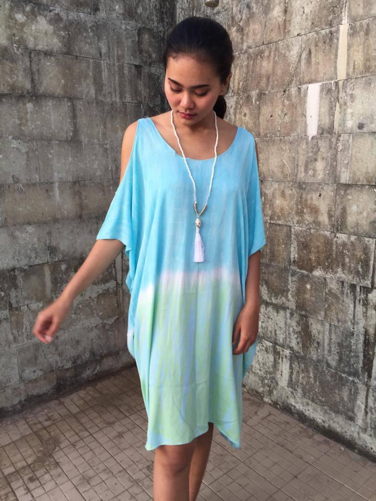 DRESS TOP SARONG Tie Dye, 4 Colors. Plus Size. - Lemongrass Bali Boutique