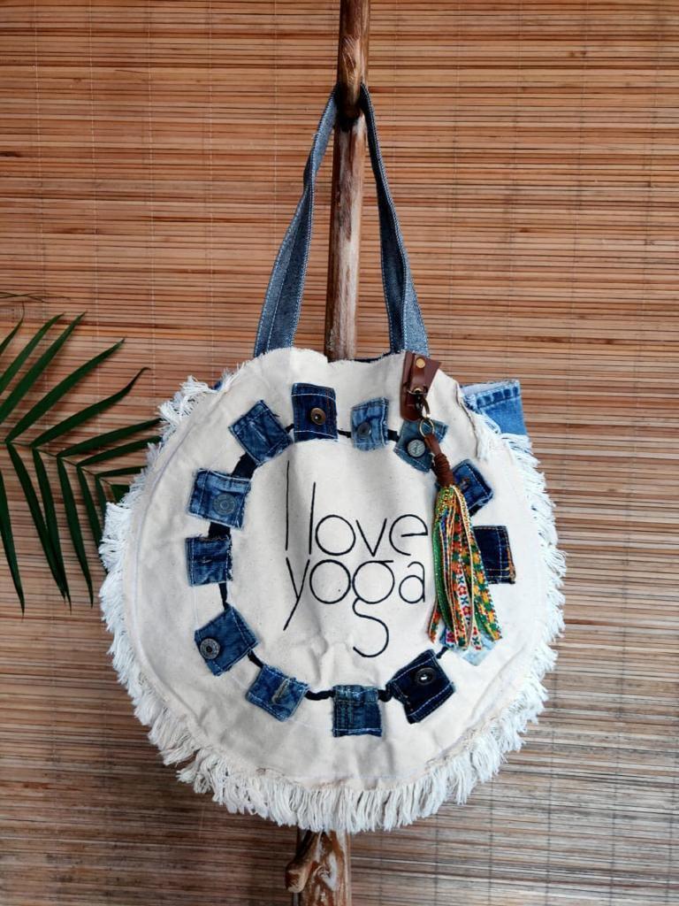 JEANS BAG Love Yoga - Lemongrass Bali Boutique