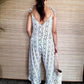 JUMPER MAYA in Print White/ Khaki - Lemongrass Bali Boutique