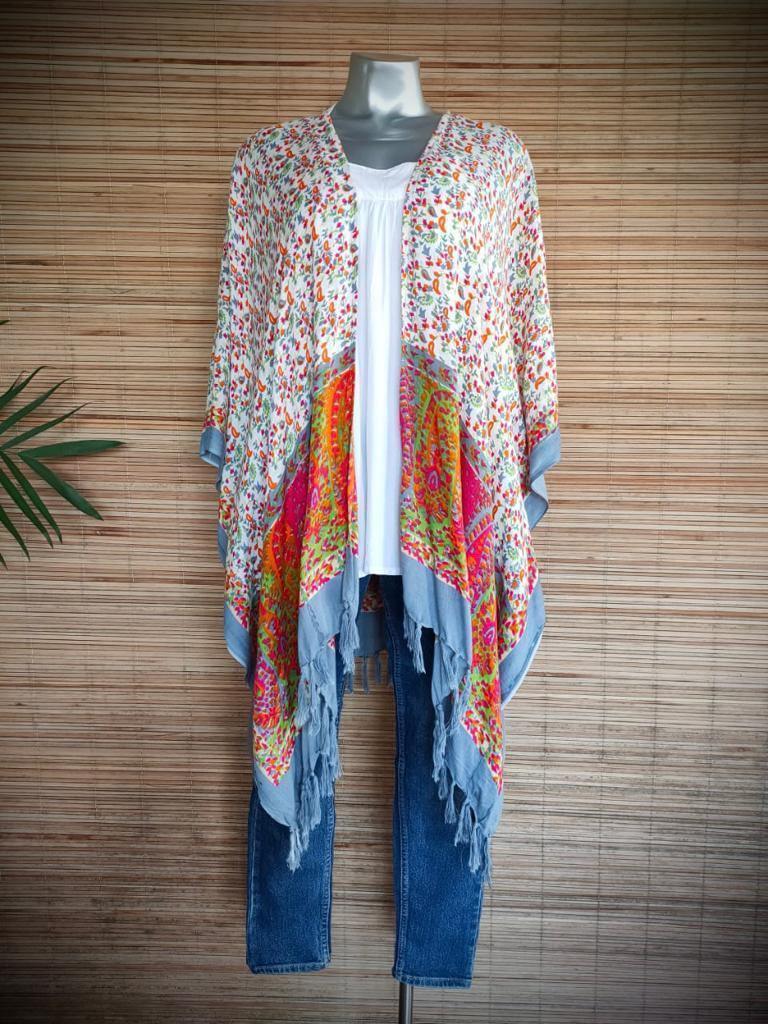 KAFTAN FLOWER PRINT in 2 Colors - Lemongrass Bali Boutique