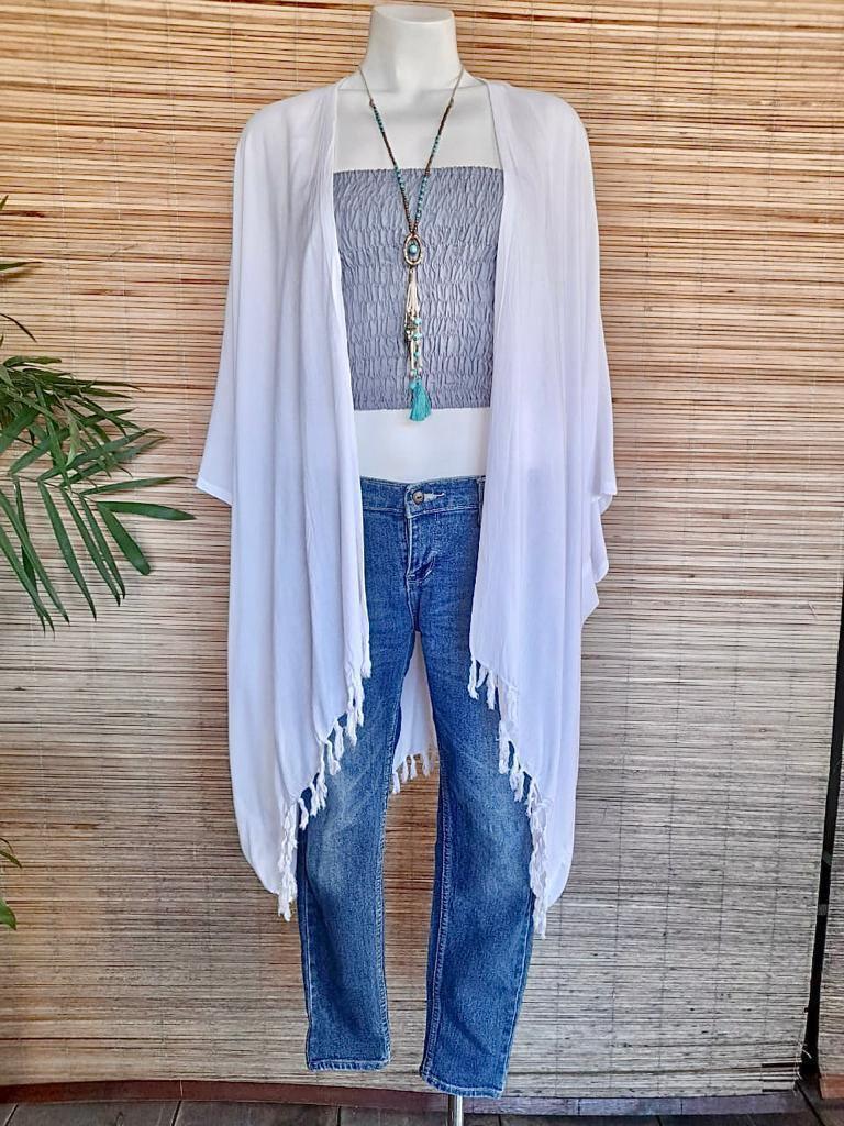 KAFTAN FRINGES "COLINE" in 4 Colors - Lemongrass Bali Boutique