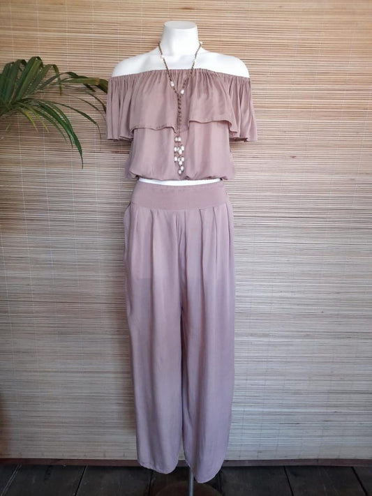 KIPAS PANT in New Blush - Lemongrass Bali Boutique