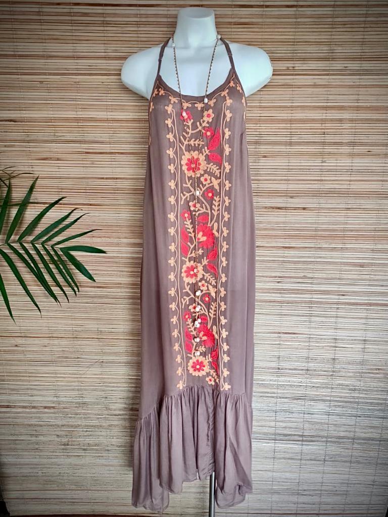 LONG DRESS CANDICE in 4 Colors - Lemongrass Bali Boutique