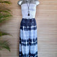 LONG PANT MEGGY New Tie Dye Navy/ Grey/ White - Lemongrass Bali Boutique