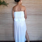 LONG SKIRT KENZA in NEW White - Lemongrass Bali Boutique