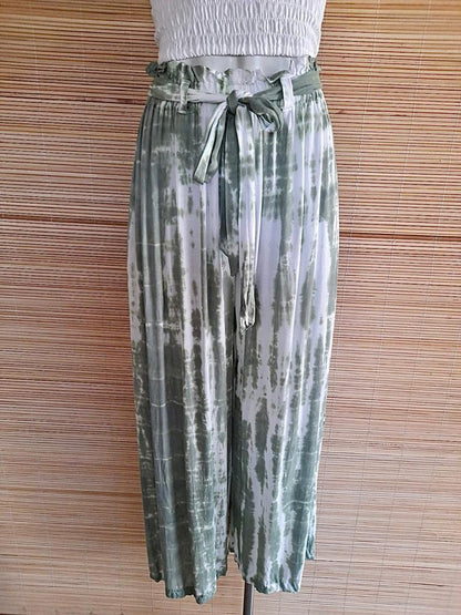 PANT ELSA New Tie Dye Khaki - Lemongrass Bali Boutique