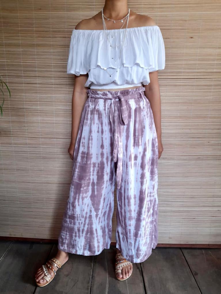 PANT ELSA New Tie Dye Khaki - Lemongrass Bali Boutique