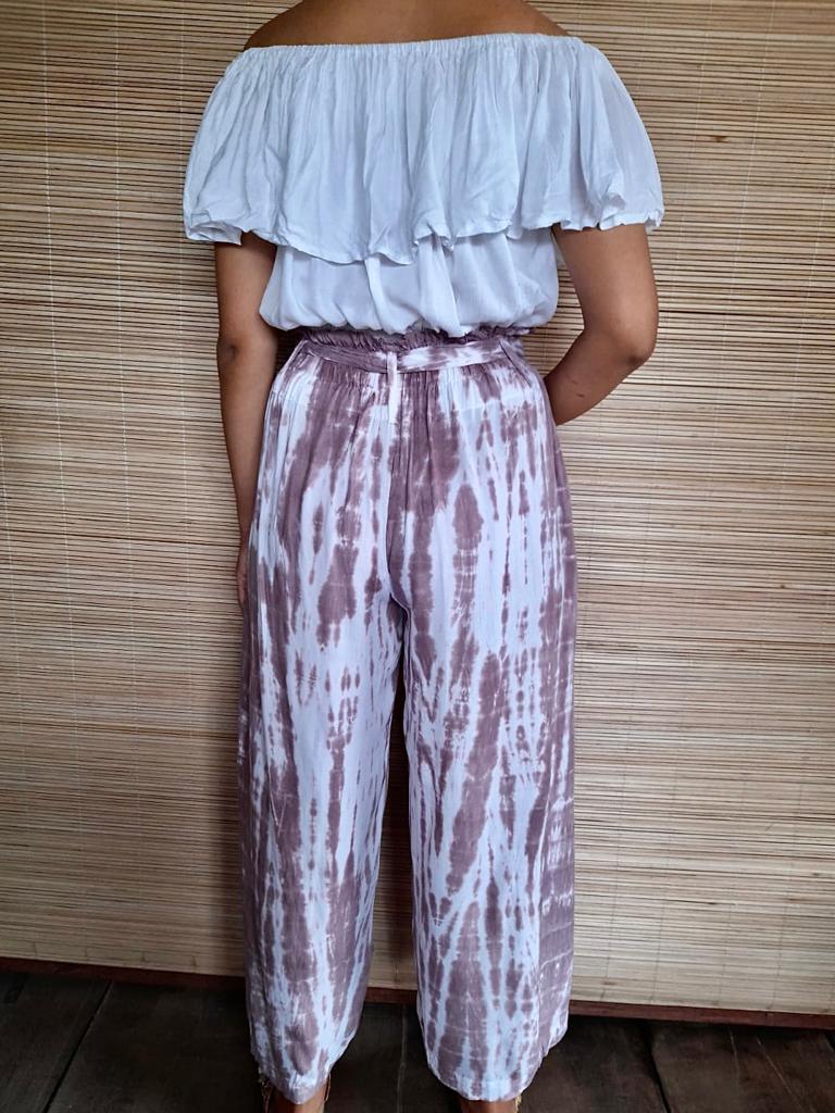 PANT ELSA New Tie Dye Khaki - Lemongrass Bali Boutique