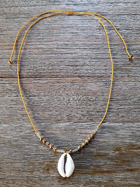 SEA SHELL NECKLACE in 4 Colors and Styles - Lemongrass Bali Boutique