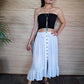 SKIRT KAREN Asymmetric in White, Black and tie Dye - Lemongrass Bali Boutique