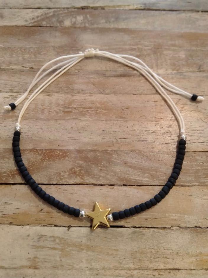 TINY BRACELET STAR/ HEART - Lemongrass Bali Boutique