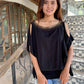 TOP A3 RACE in Black, Charcoal and Navy - Lemongrass Bali Boutique