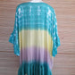 TOP/ DRESS GWENDOLYN Long Sleeve in 3 Tie Dye Colors - Lemongrass Bali Boutique