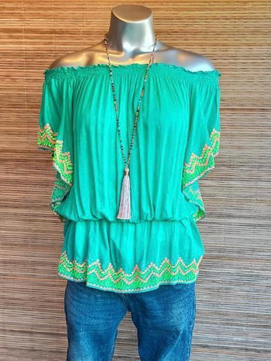 TOP SMOCK KUPU in 6 Colors - Lemongrass Bali Boutique