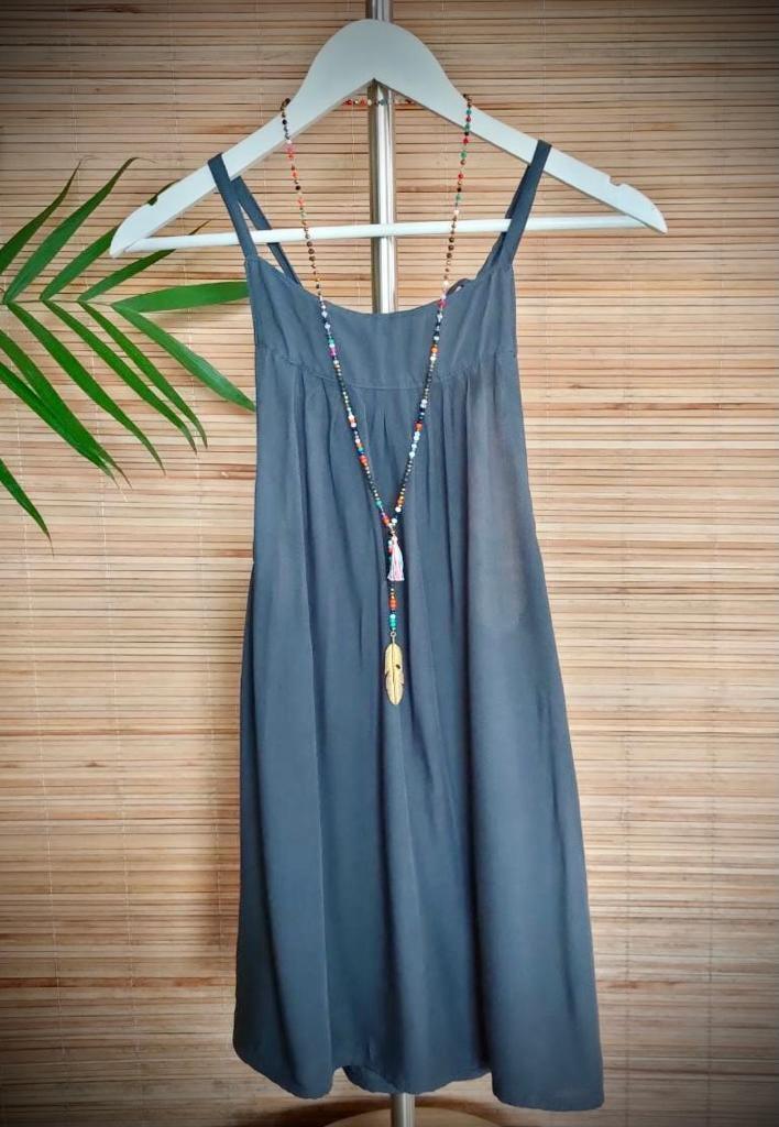 TOP SUZAN White, Black and Grey - Lemongrass Bali Boutique